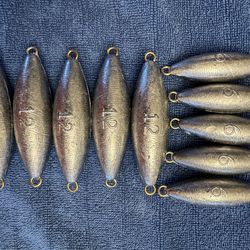 6-oz & 12-oz Fishing Sinkers