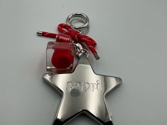 Poppi Shirley Temple Soda Superstar Keychain