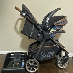 Monbebe Baby Stroller Plus Carseat. 