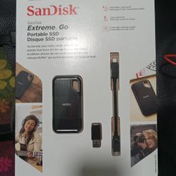 The SanDisk Extreme Go Portable 2TB External SSD