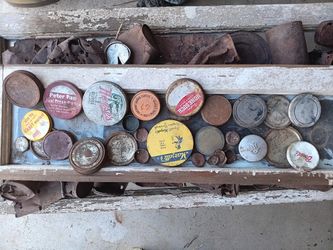 Bottle Tops & Rusted Cans