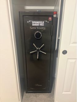 Springfield Armory Sanctuary Reserve Gun Safe – Black Electronic Lock
