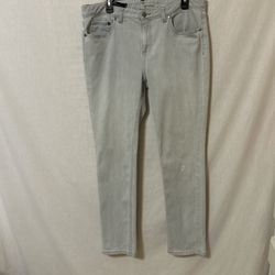 Celine Light Gray Straight Leg Jeans