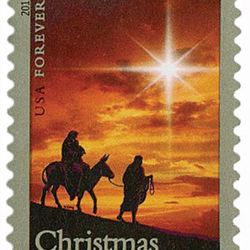 100Pcs 2013 Traditional Christmas: The Holy Family Forever First Class Postage Stamps