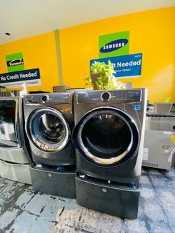 Washer and dryer no credit needed