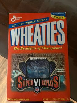 Wheaties - Super Bowl 6, Roger Staubach