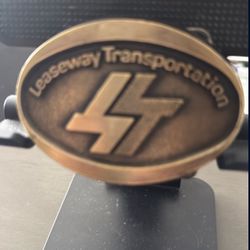 Vintage Leaseway Transportation Belt Buckle $10