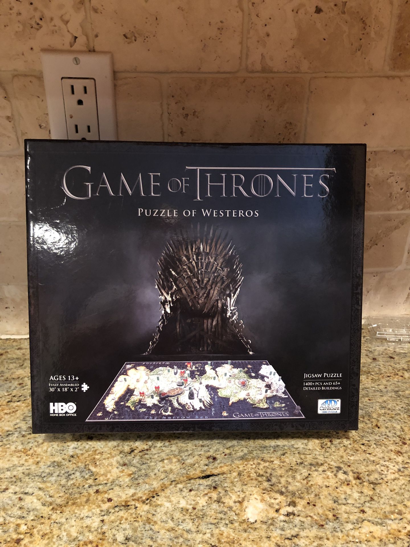 Game of Thrones 4D puzzle New!!
