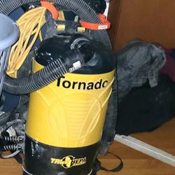 Tornado Back Pack Vacuum With Attachments