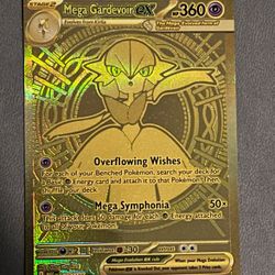 Mega Gardevoir EX (NM) Mega Hyper Rare 187/132 (Mega Evolution Pokemon)