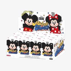 Mickey Family Cute together Keychain Popmart