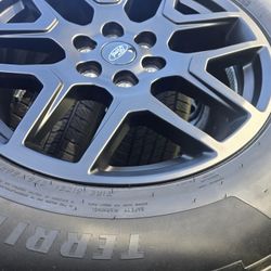 4 2025 FORD F150 20" RIMS&TIRES 20"