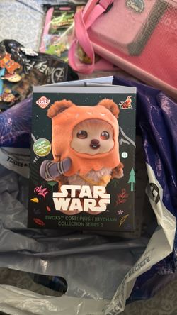Star Wars Cosbi Ewoks Lumat Plush Keychain