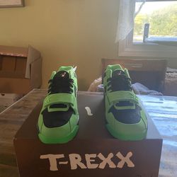 TRAVIS SCOTT X CJ1 T-REXX SPARK GREEN SIZE 12 
