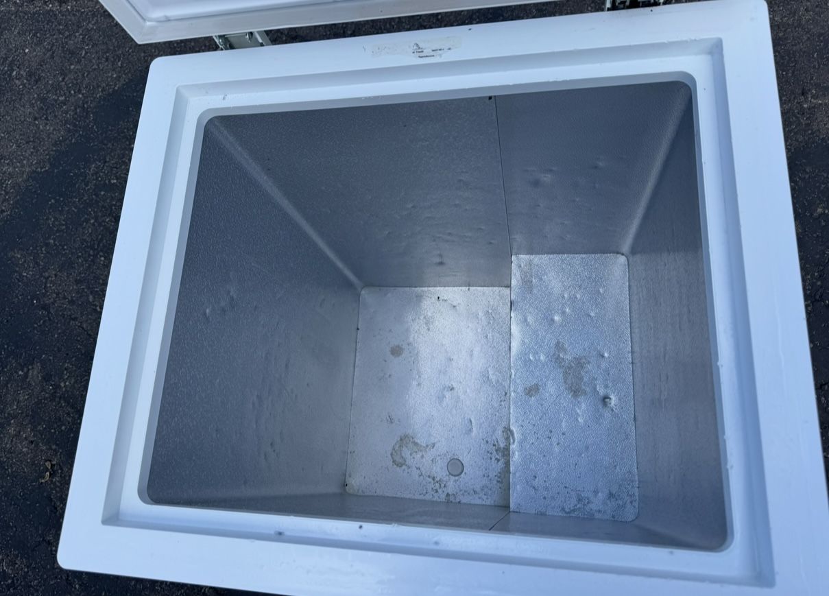 Deep Chest Freezer With Led Light Works Great  I Offer Delivery