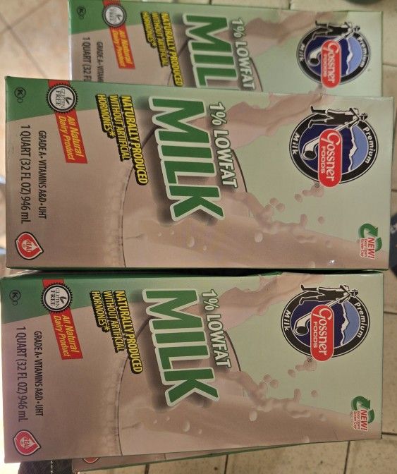 Free 1% Low Fat Milk