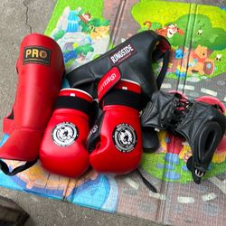Boxing and kickboxing gear new