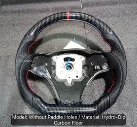 BMW carbon fiber steering wheel