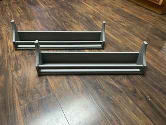Pottery Barn Wood Wall Shelf Organizer