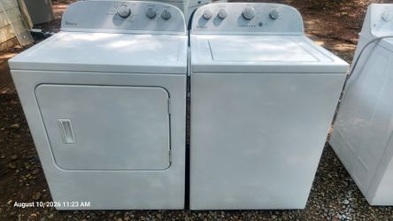 Whirlpool Washer & Dryer Electric 4 Prong Or 3 Prong