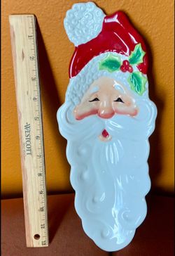 CHRISTMAS FITCH AND FLOYD SANTA DISH, GREAT GIFT (SALE)
