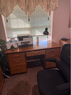 Oak desk