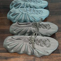 BRAND NEW 2 Pairs Yeezy 450s Stone Marine & Cinder Size 12