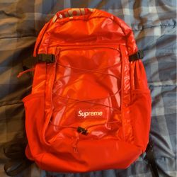 Supreme F/W17 Backpack - Red