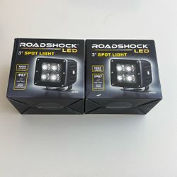 Roadshock Led 3” Lights
