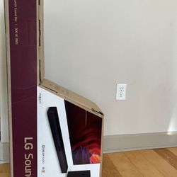 LG Soundbar and Subwoofer 