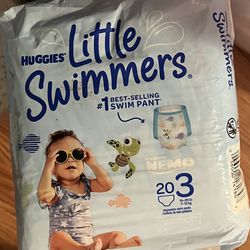 diaper huggies little swimmers size3