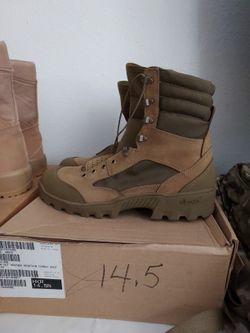 MILITARY BOOTS  BELLEVILLE SIZE 14  AND 14.5