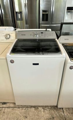 Maytag Top Load Washer - Powerful Agitator, Multiple Wash Cycles