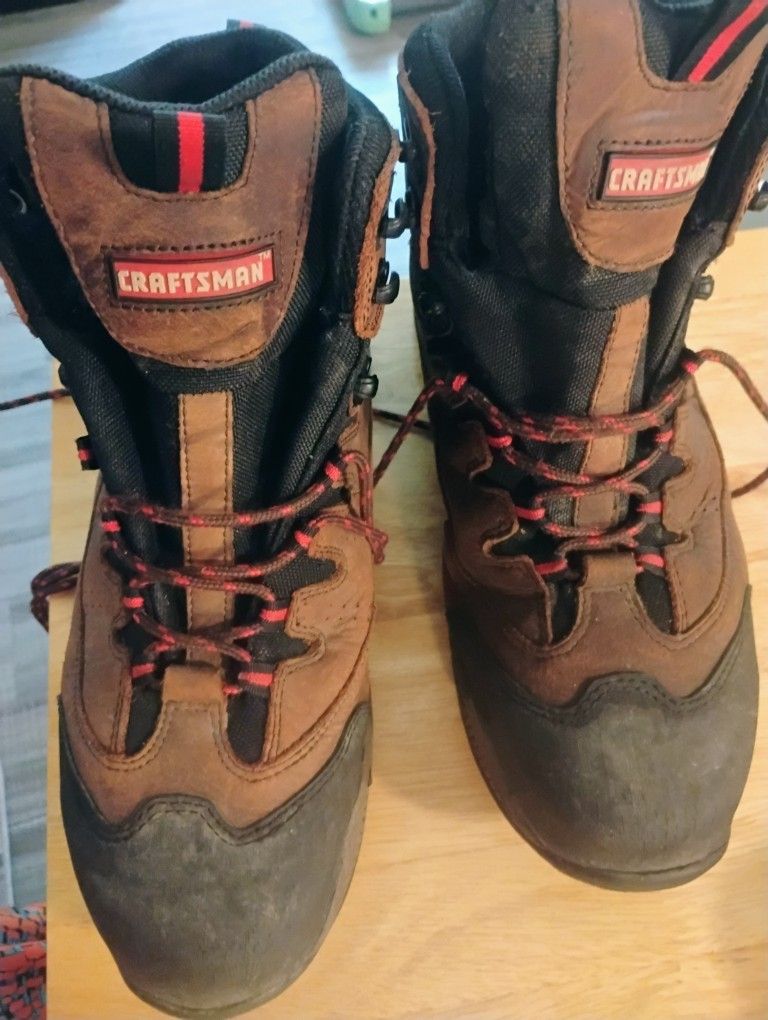 Work Boots steel toe Craft Smart Size 10 