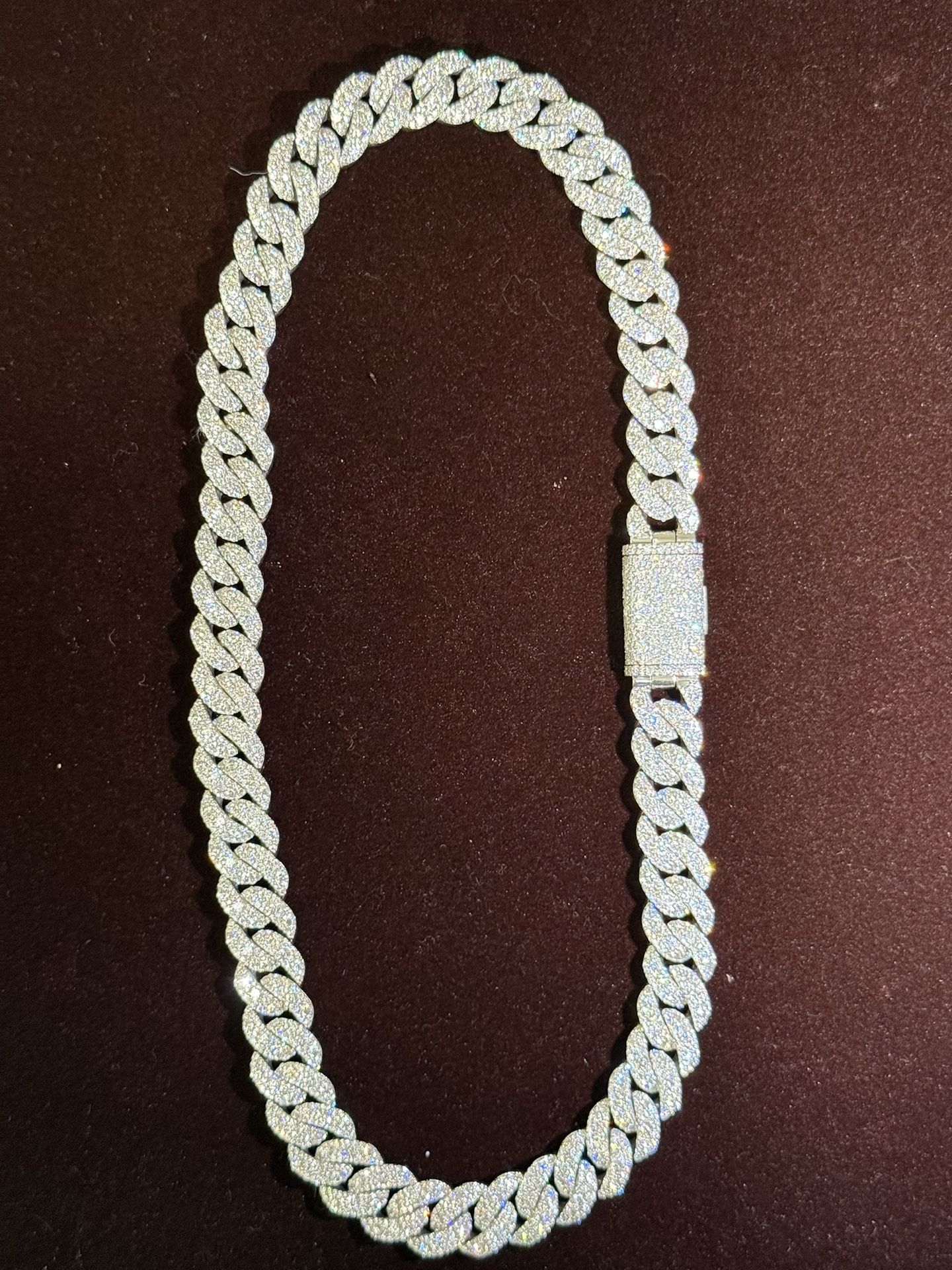 Moissanite Cuban Chain