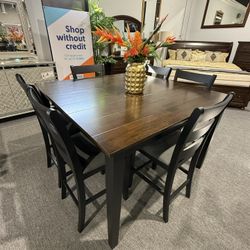 7 Pc Dining Table 