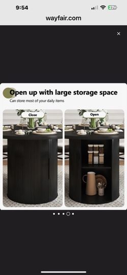 47 in large table with storage