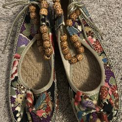 Asian Inspired Sandal Flats