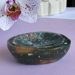 Green Jasper Bowl