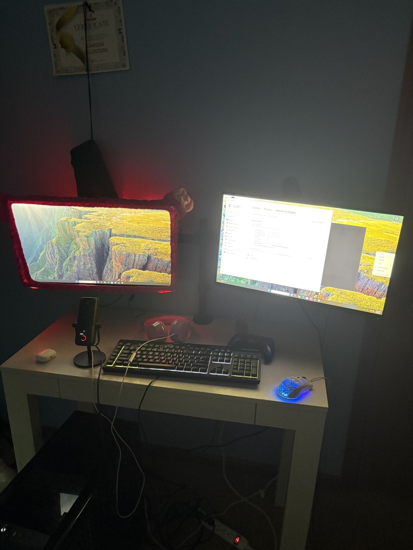 $1500 β Full Gaming PC Setup w/ RTX 3080 + Dual Monitors