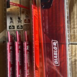 Diablo 6pc Bi-Metal Reciprocating Saw Blade Set New