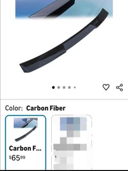2023-2026 Honda Accord Rear Window Spoiler for 11th Gen Accord(Carbon Fiber)
Brand new in the box  $50 price firm