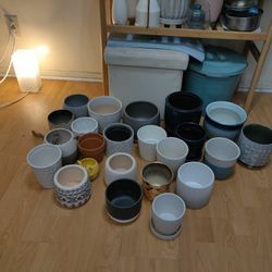 Various Plant Pots