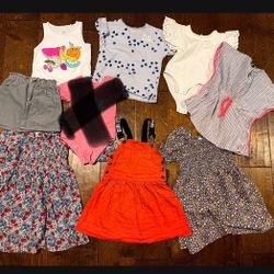 Girl Bulk Clothes Size 4-7 Years