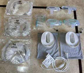 Willow Wearable Double Electric Breast Pump | Willow® 2.0 Leak-Proof Wearable Breast Pump with App (24mm) | The only pump that lets you pump in any po