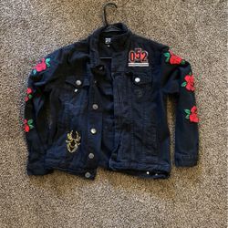 Rebel Star Black Denim Jacket