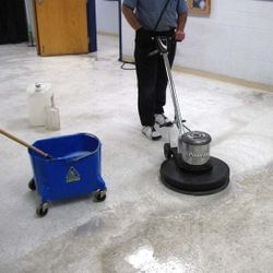 Strip Wax Polish Terrazzo Vct Floors 