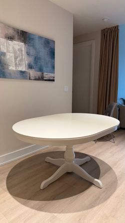 IKEA expandable dining table