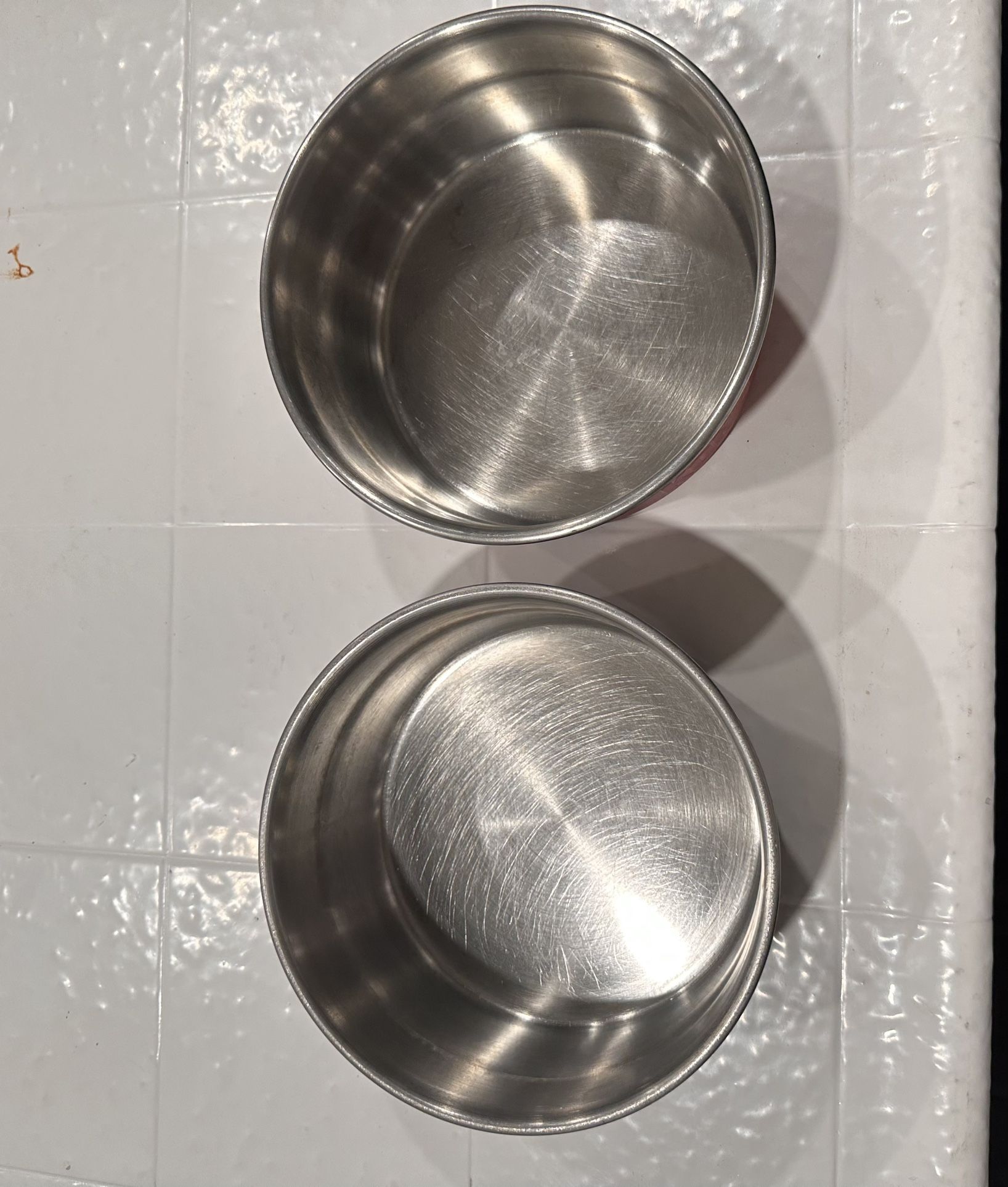 2 Large Kong Dog Water/ Food Bowl.