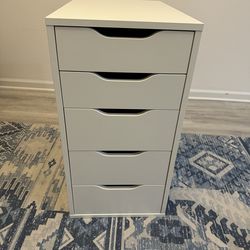 IKEA Drawer unit, white, 14 1/8x27 1/2 "